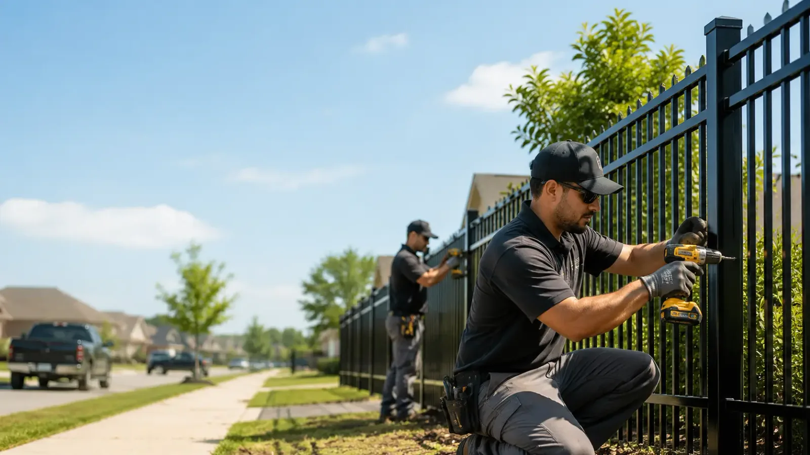 Metal Fence Installation in Aurelia, IA